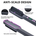 Electric Hot Hair Straightening Brush with Negative Ion