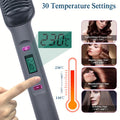 Electric Hot Hair Straightening Brush with Negative Ion