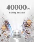 Wireless Car Vacuum Cleaner | Portable USB Rechargeable & 9000Pa