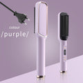 Electric Hot Hair Straightening Brush with Negative Ion