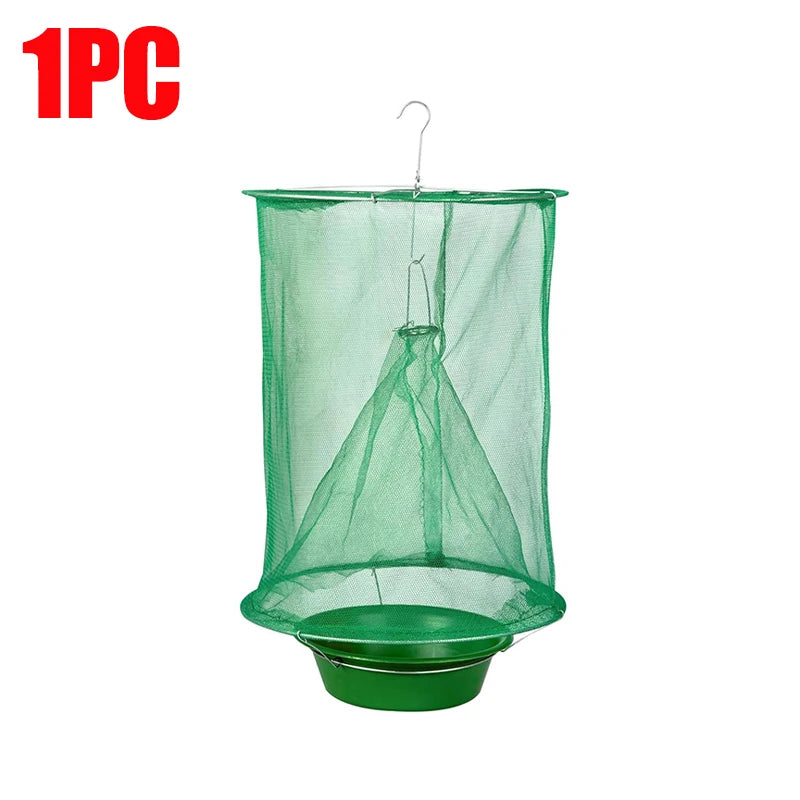 Reusable Insect Trap Cage Hanging Folding Set Net